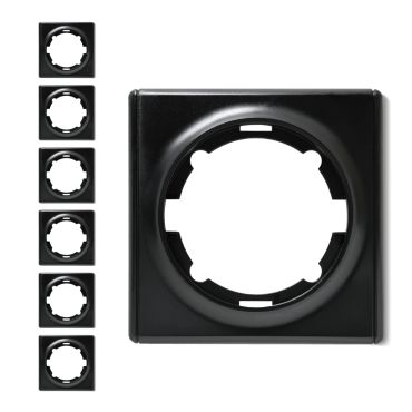 7x Florence frame set - black