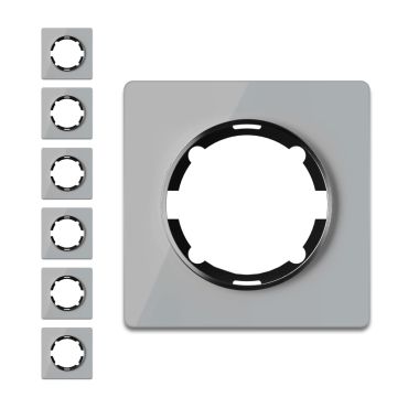 7x Garda glass frame set - grey