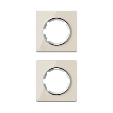2х Garda glass cover frame set, beige