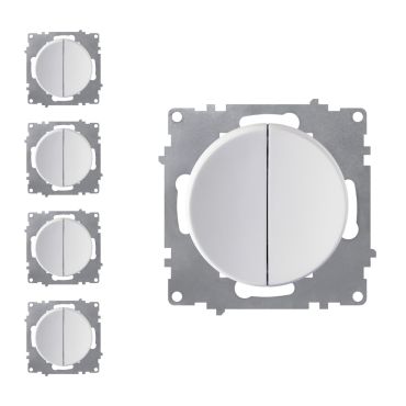 5х series switch set — white