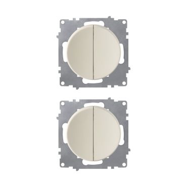 2х series switch set — beige
