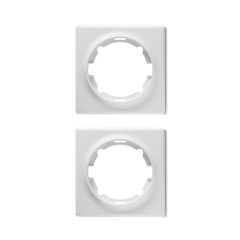 Pack de 2 plaques Florence plastique, 1 poste