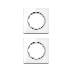 Pack de 2 plaques Garda verre, 1 poste