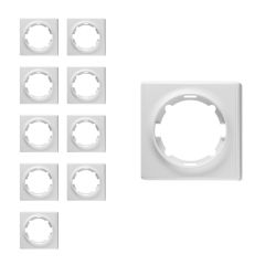 Pack de 10 plaques Florence plastique, 1 poste