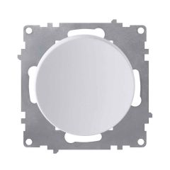 Interrupteur simple, interrupteur d'éclairage encastré, sans plaque de finition, rond
