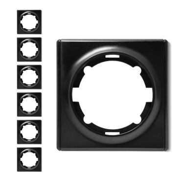 7x Florence frame set - black