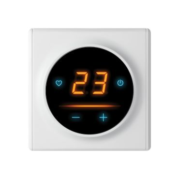 Thermostat OneKeyElectro 25 WIFI Touch with Florence frame - white