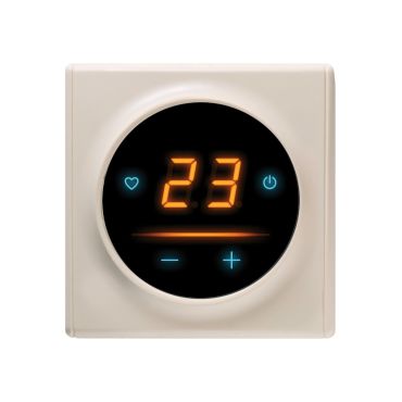 Thermostat OneKeyElectro 25 WIFI Touch with Florence frame - beige